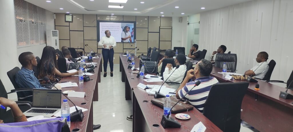 Nigerian business leaders developing a business growth strategy in a workshop