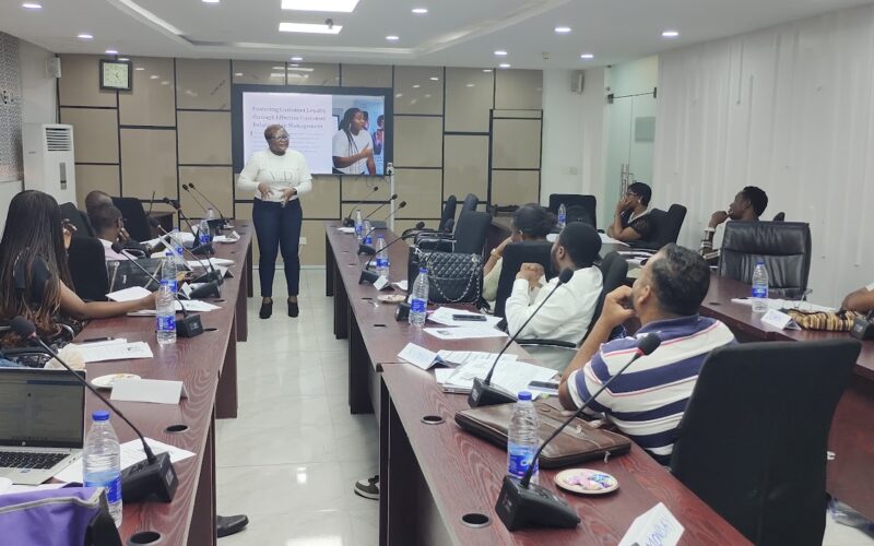 Nigerian business leaders developing a business growth strategy in a workshop